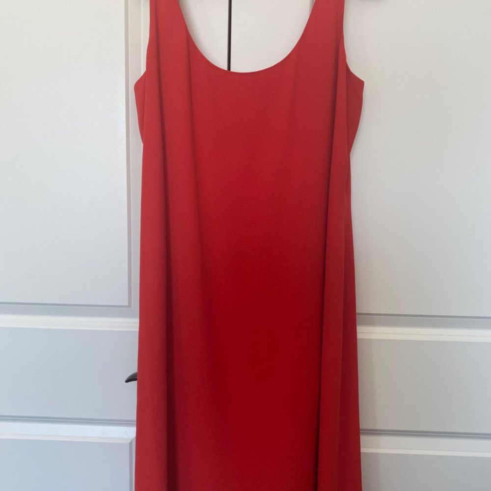 Ellen Tracy Two piece sheath dress with short sleeve cardigan